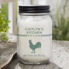 Alternate image 0 for Farmhouse Kitchen Personalized Candle Jar