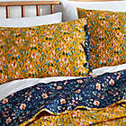 Alternate image 1 for Bryce 2-Piece Reversible Twin Quilt Set in Navy/Gold