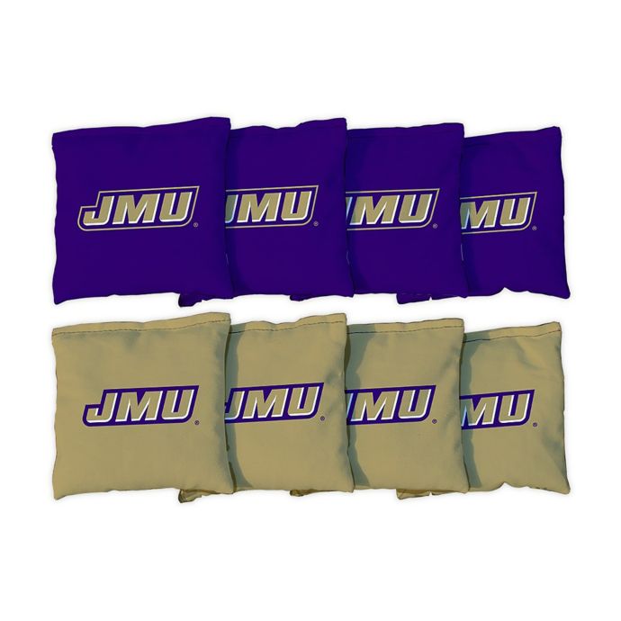 James Madison University Corn Filled Cornhole Bags Set Of 8 Bed Bath Beyond