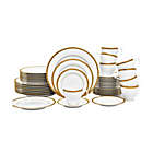 Alternate image 1 for Noritake&reg; Charlotta Gold 60-Piece Dinnerware Set