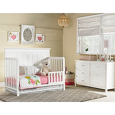 fisher-price&reg; Clayton 4-in-1 Convertible Crib in Snow White. View a larger version of this product image.