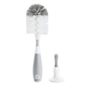 Munchkin&reg; Bristle Baby Bottle Brush in Grey