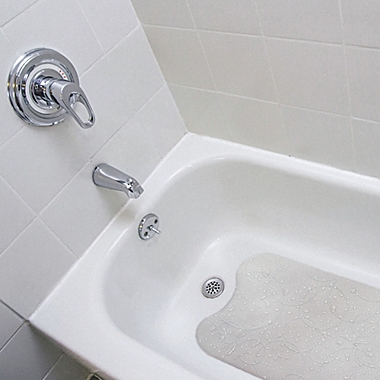 Ubbi&reg; Cushioned Tub Mat in Grey. View a larger version of this product image.