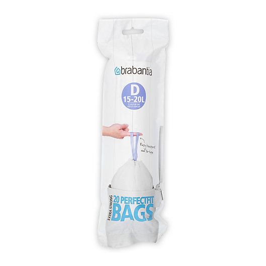 Alternate image 1 for Brabantia® 20-Count 5.3-Gallon Trash Can Liners