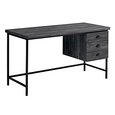 Monarch Specialties 55-Inch Computer Desk in Black. View a larger version of this product image.