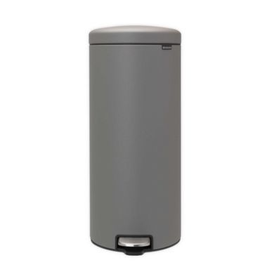 Brabantia&reg; Newicon 30-Liter Step-On Trash Can in Grey. View a larger version of this product image.