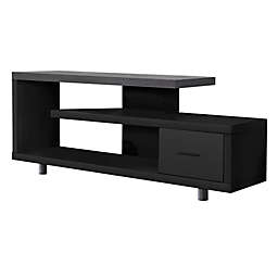 Monarch Specialties 60-Inch TV Stand with Drawer