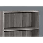 Alternate image 2 for Monarch Specialties 3-Shelf Bookcase in Grey