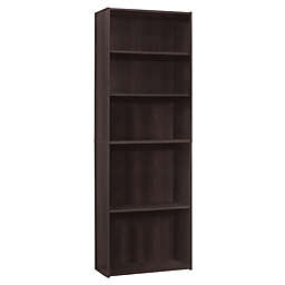 Monarch Specialties 5-Shelf Bookcase