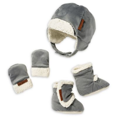 jj cole hat mittens booties