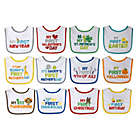 Alternate image 0 for Neat Solutions&reg; 12-Pack Baby&#39;s 1st Year Holiday Bib Set