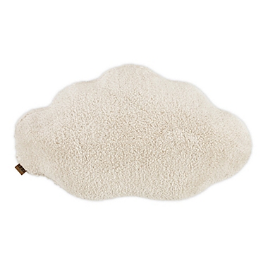 UGG&reg; Casey Bolster Throw Pillow in Snow. View a larger version of this product image.