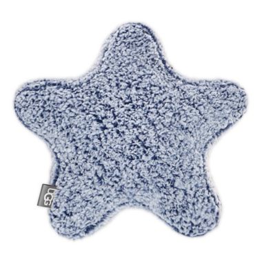 UGG&reg; Star Sherpa Throw Pillow in Navy. View a larger version of this product image.