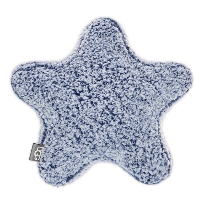 UGG® Star Sherpa Throw Pillow in Navy Bed Bath and Beyond Canada