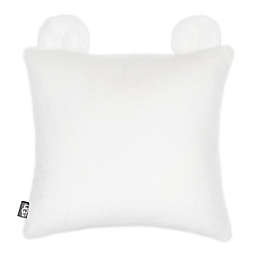 UGG® Teddy Square Plush Throw Pillow in Snow