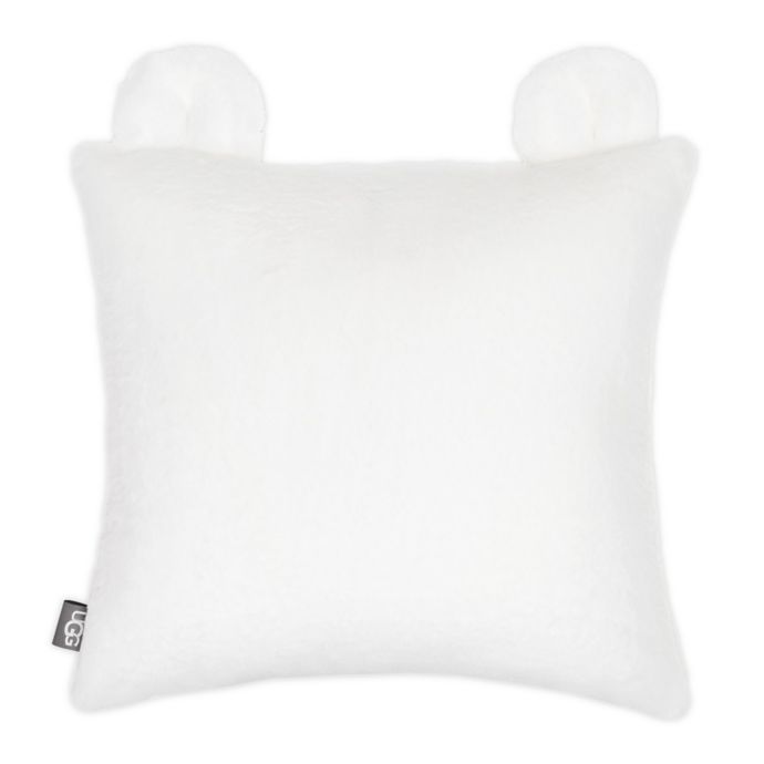 ugg throw pillow