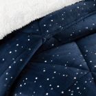 Alternate image 2 for UGG&reg; Milo 3-Piece Reversible Full/Queen Comforter Set in Navy