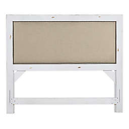 Progressive Furniture Willow Full Headboard in Distressed White