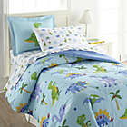 Alternate image 1 for Olive Kids Dinosaur Land Bedding Toddler Comforter Set in Blue