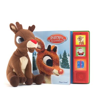 stuffed rudolph toy