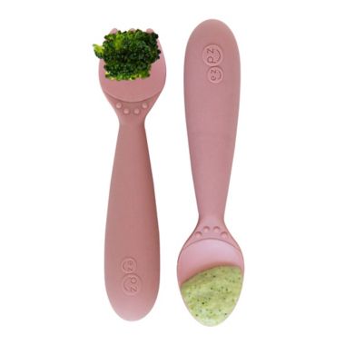 ezpz&trade; Mini Utensils in Blush (Set of 2). View a larger version of this product image.
