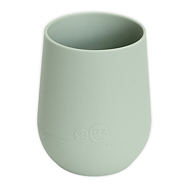 ezpz&trade; 4 oz. Toddler Mini Cup in Sage. View a larger version of this product image.
