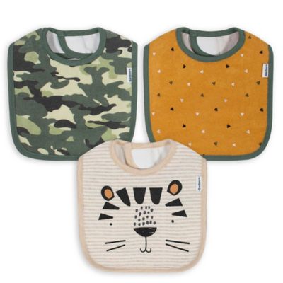 camouflage baby bibs