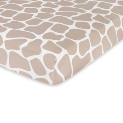 giraffe crib sheet