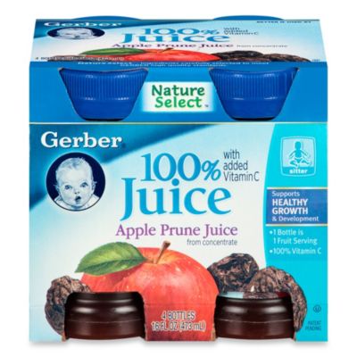 Gerber® 100% 4 oz Apple Prune Juice From Concentrate With ...