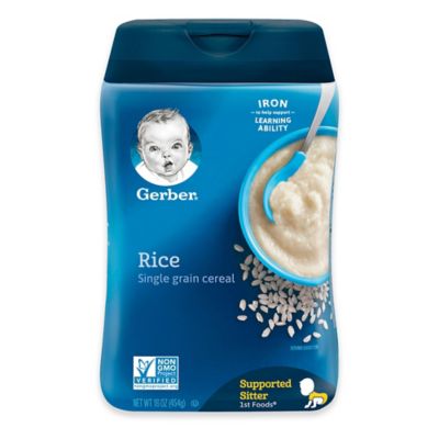 gerber rice cereal 8 oz