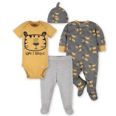 baby boy yellow outfit