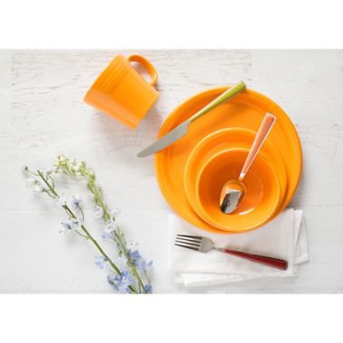 Fiesta&reg; 12-Piece Classic Dinnerware Set in Butterscotch. View a larger version of this product image.
