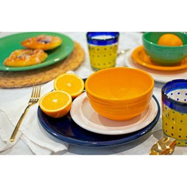 Fiesta&reg; 12-Piece Classic Dinnerware Set in Butterscotch. View a larger version of this product image.
