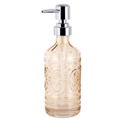Floral Hedge Lotion Dispenser in Blush