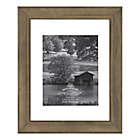 Alternate image 0 for Bee &amp; Willow&trade; 8-Inch x 10-Inch Matted Wood Picture Frame in Light Chocolate