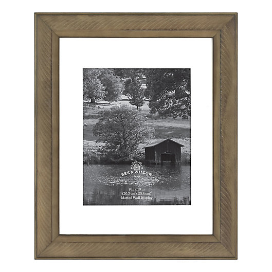 Alternate image 1 for Bee & Willow™ Matted Wood Picture Frame