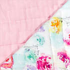 Alternate image 2 for The Honest Company&reg; Rose Blossom Organic Cotton Quilted Blanket