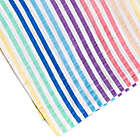 Alternate image 2 for The Honest Company&reg; 2-Pack Rainbow Stripe Organic Cotton Swaddle Blanket