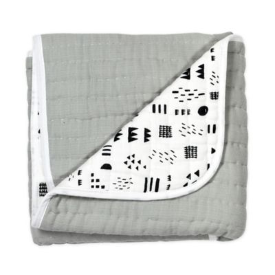 The Honest Company&reg; Pattern Play Organic Cotton Quilted Blanket