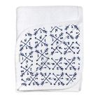 Alternate image 0 for The Honest Company Honest Separates Organic Cotton Receiving Blanket in White/Blue