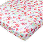 Alternate image 1 for The Honest Company&reg; Rose Blossom 2-Pack Organic Cotton Fitted Crib Sheets