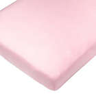 Alternate image 2 for The Honest Company&reg; Rose Blossom 2-Pack Organic Cotton Fitted Crib Sheets