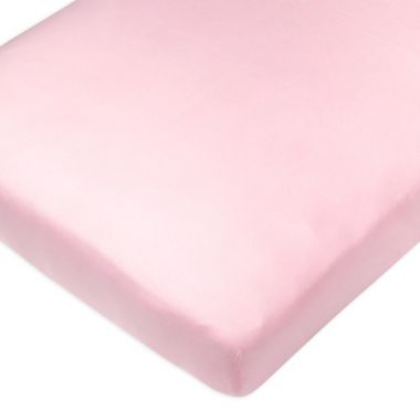 The Honest Company&reg; Rose Blossom 2-Pack Organic Cotton Fitted Crib Sheets. View a larger version of this product image.