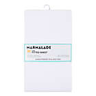 Alternate image 1 for Marmalade&trade; Cotton Jersey Knit Fitted Crib Sheet in White