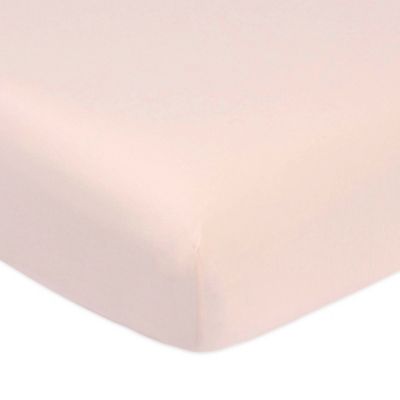 solid pink crib bedding