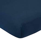 Marmalade&trade; Cotton Jersey Knit Fitted Crib Sheet in Navy
