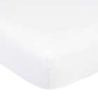 Alternate image 0 for Marmalade&trade; Woven Cotton Fitted Crib Sheet in White