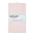 Alternate image 1 for Marmalade&trade; Woven Cotton Fitted Crib Sheet in Mauve