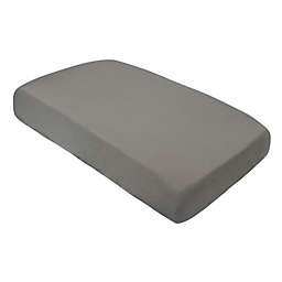 Marmalade™ Knit Cotton Fitted Cradle Sheet in Grey