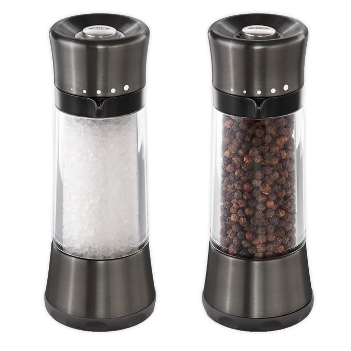 Oxo Good Grips Sleek Salt Pepper Mill Collection Bed Bath Beyond